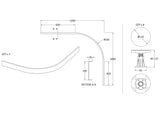 Nuie Leg Set With Plinth, Clips & Screws – 700mm & 1000mm, photo 4