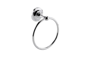 Nuie Towel Ring – Chrome, photo 2