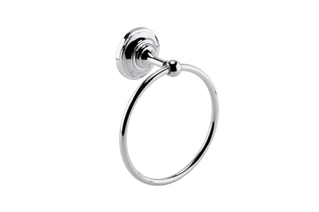 Nuie Towel Ring – Chrome, photo 2