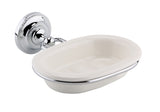 Nuie Soap Dish – Chrome White
