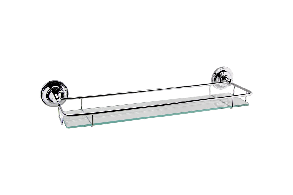 Nuie Gallery Glass Shelf – Chrome