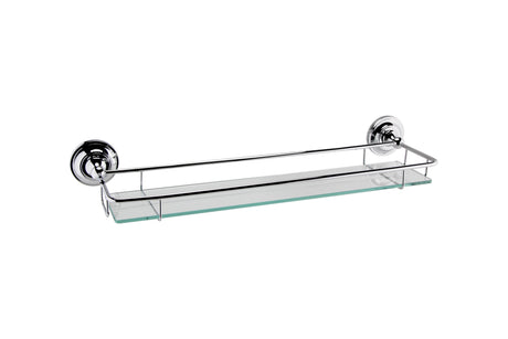 Nuie Gallery Glass Shelf – Chrome