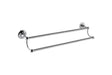 Nuie Double Towel Rail – Chrome