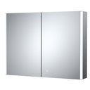 Nuie Leda 800 x 600mm Mirror Cabinet – Silver, photo 2