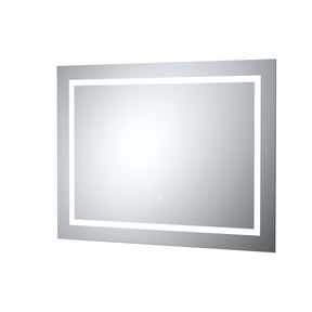 Nuie Enif 800 x 600mm Touch Sensor Mirror – Silver, photo 2