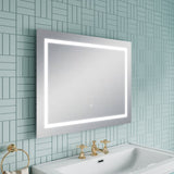 Nuie Enif 800 x 600mm Touch Sensor Mirror – Silver, photo 4