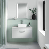 Nuie Castor 500 x 700mm Ambient Mirror – Silver