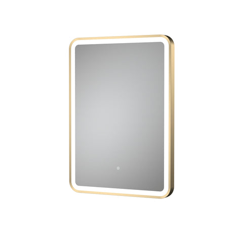 Nuie Hydrus 500 x 700mm Framed Mirror – Matt Black, Brushed Brass or Silver, photo 3