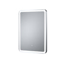 Nuie Hydrus 500 x 700mm Framed Mirror – Matt Black, Brushed Brass or Silver, photo 4