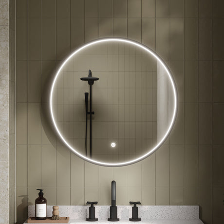 Nuie Mensa Inset Frame LED Mirror – 600 x 600mm & 800 x 800mm