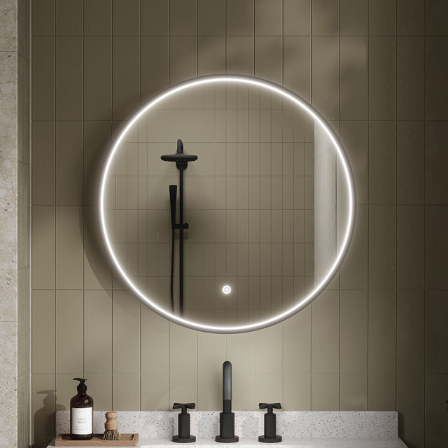 Nuie Mensa Inset Frame LED Mirror – 600 x 600mm & 800 x 800mm