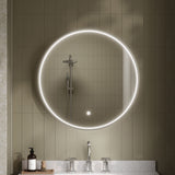 Nuie Mensa Polished Inset Frame LED Mirror – 600 x 600mm & 800 x 800mm