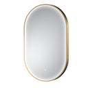 Nuie Columba 500 x 800mm Inset Frame LED Mirror – Black or Brushed Brass, photo 3