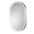 Nuie Columba 500 x 800mm Polished Inset Frame LED Mirror – Chrome, photo 2