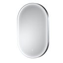 Nuie Columba 500 x 800mm Polished Inset Frame LED Mirror – Chrome, photo 2