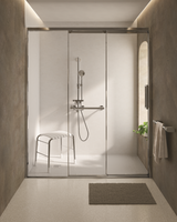 AKW Larenco 3 Panel Sliding Shower Screen, photo 3