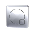Nuie Square Dual Flush Push Button – Chrome, Black or Brushed Brass
