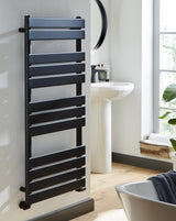 Kartell K-VIT Memphis matt black towel rail