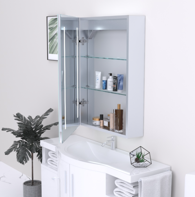 Kartell K-VIT Spectrum 700 x 500mm LED Mirror Cabinet (MIR102)