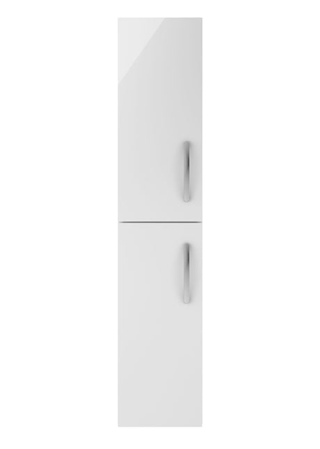 Nuie Athena 300mm 2 Door Wall Hung Tall Cabinet, photo 5