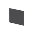 Nuie 700mm L-Shape Square MFC Shower Bath End Panel – Graphite Grey Woodgrain, Anthracite Woodgrain or Charcoal Black