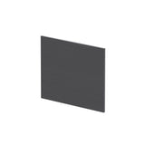 Nuie 700mm L-Shape Square MFC Shower Bath End Panel – Graphite Grey Woodgrain, Anthracite Woodgrain or Charcoal Black