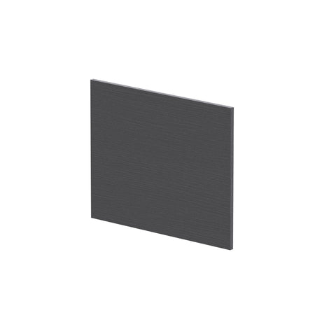 Nuie 700mm L-Shape Square MFC Shower Bath End Panel – Graphite Grey Woodgrain, Anthracite Woodgrain or Charcoal Black