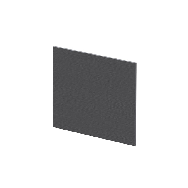Nuie 700mm L-Shape Square MFC Shower Bath End Panel – Graphite Grey Woodgrain, Anthracite Woodgrain or Charcoal Black