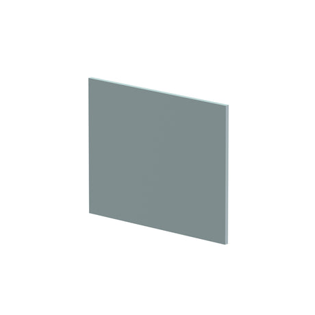 Nuie 700mm L-Shape Square MFC Matt Shower Bath End Panel – Coastal Grey