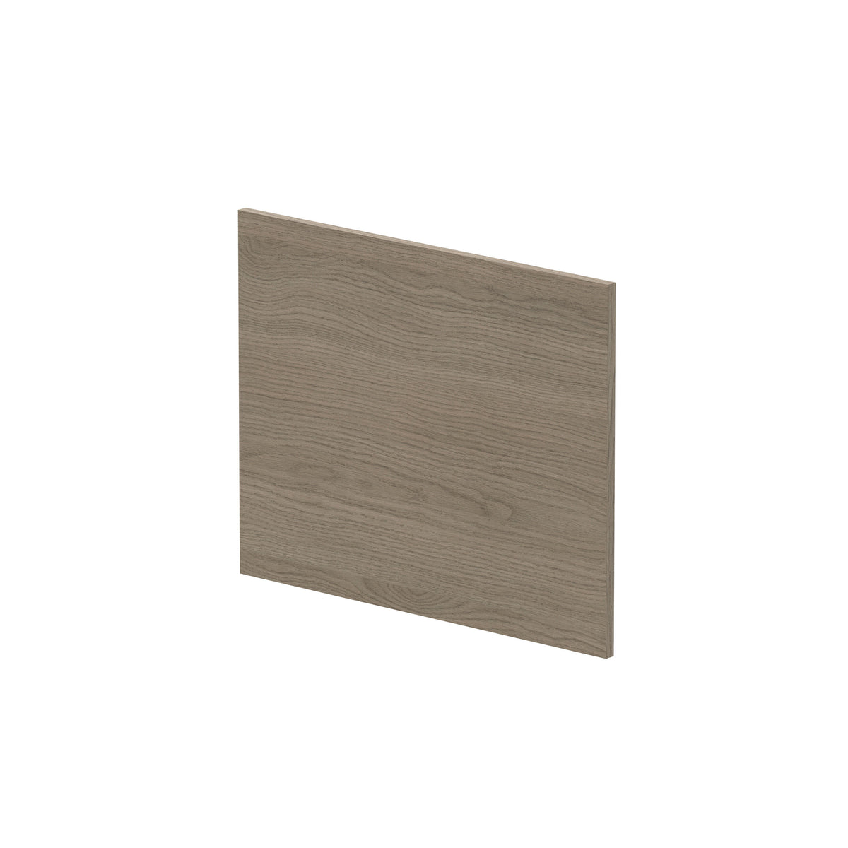 Nuie 700mm L-Shape Square MFC Woodgrain Shower Bath End Panel – Solace Oak
