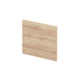 Nuie 18mm 680 x Square MFC Woodgrain Shower Bath End Panel – Bleached Oak