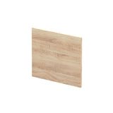 Nuie 18mm 680 x Square MFC Woodgrain Shower Bath End Panel – Bleached Oak