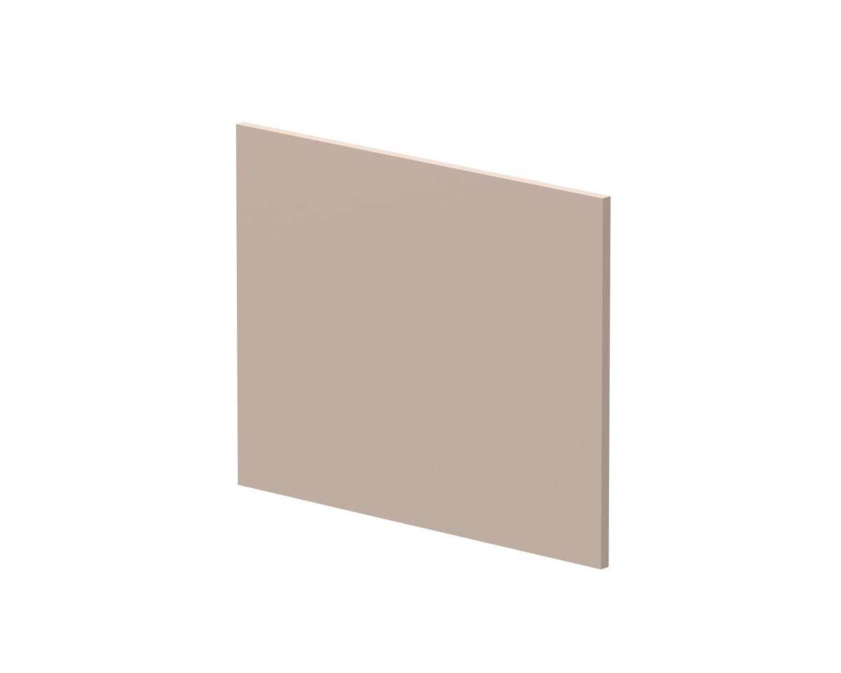 Nuie Havana 18mm 680 x Square MFC Smooth Matt Shower Bath End Panel – Soft Linen or Smoked Red