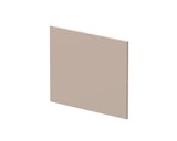 Nuie Havana 18mm 680 x Square MFC Smooth Matt Shower Bath End Panel – Soft Linen or Smoked Red