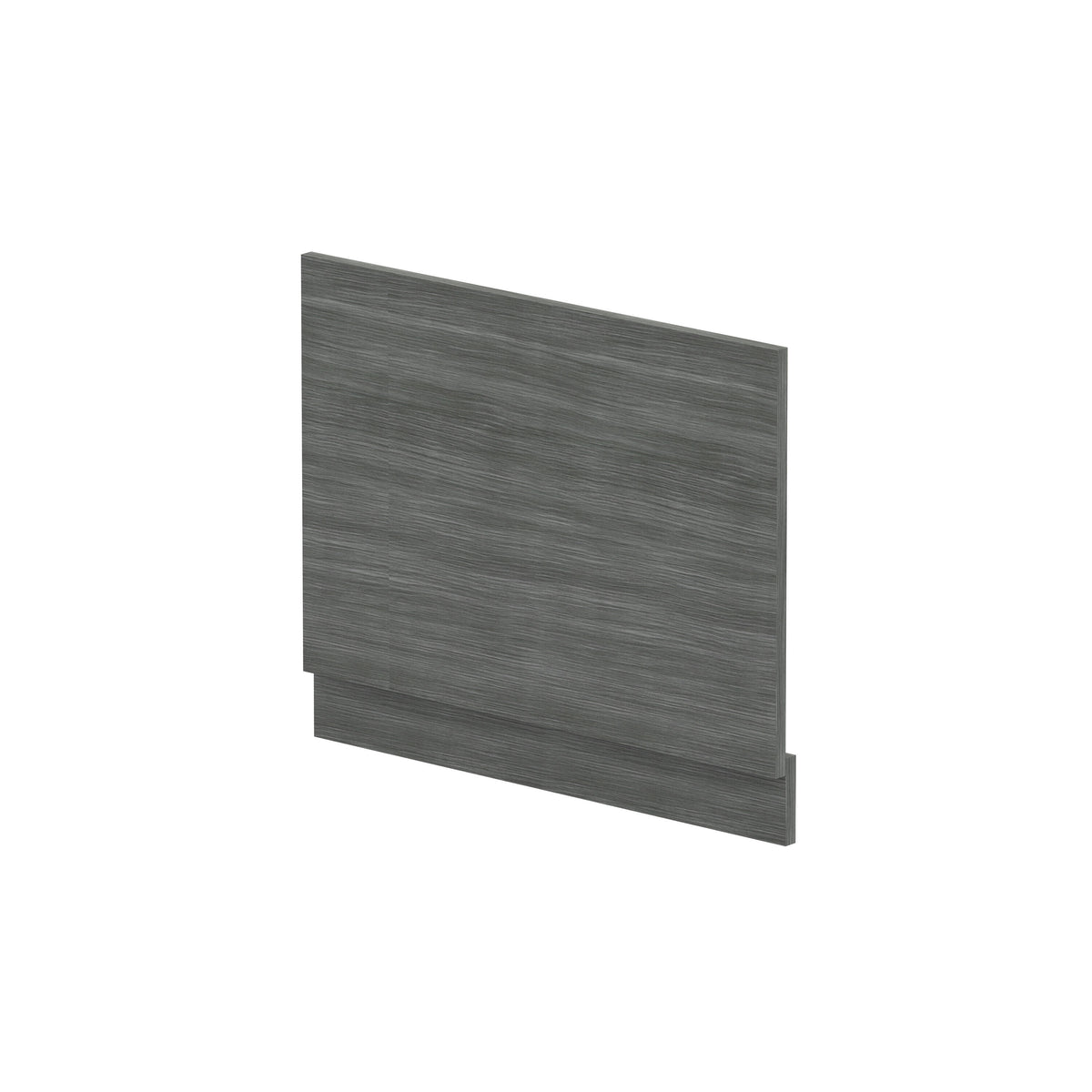 Nuie 700mm End MFC Bath Panel With Plinth – Anthracite Woodgrain