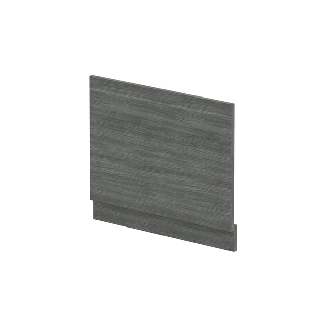 Nuie 700mm End MFC Bath Panel With Plinth – Anthracite Woodgrain