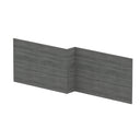 Nuie 1700mm L-Shape Square MFC Shower Bath Front Panel – Graphite Grey Woodgrain, Anthracite Woodgrain or Charcoal Black, photo 3
