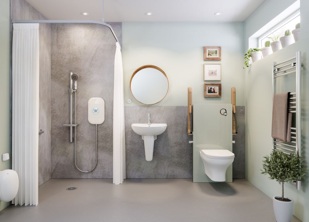 AKW Marlbrook Square Edge Bathroom Wall Panels 12mm – Choice of Size & Colour, photo 3