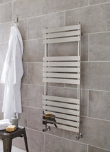 Kartell K-VIT Memphis chrome towel rail, 1200 x 500mm