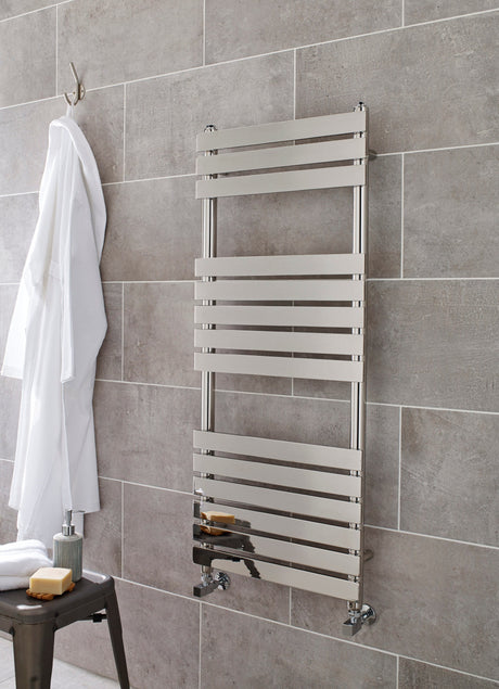 Kartell K-VIT Memphis chrome towel rail, 1200 x 600mm