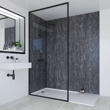 Multipanel Linda Barker Graphite Elements Bathroom Wall Panel – Textured Matt, photo 5