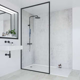 Multipanel Contemporary Arctic Stone Bathroom Wall Panel – Textured Matt, photo 6