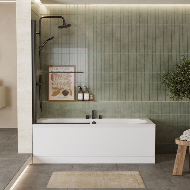 Nuie Otley Round Double Ended Bath With Legs – 1700 x 700mm, 1700 x 750mm & 1800 x 800mm