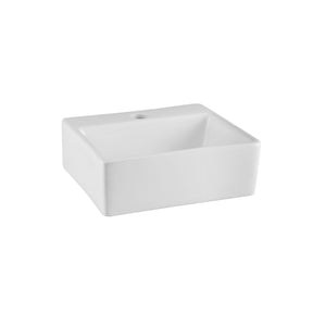 Nuie 1 Tap Hole Ceramic Rectangular Vessel Basin – 335mm, 460mm & 485mm