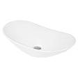 Nuie 615mm Ceramic Vessel Basin – White, photo 2