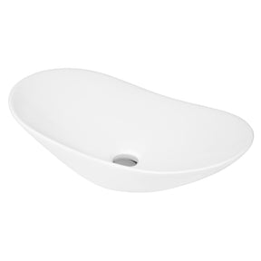 Nuie 615mm Ceramic Vessel Basin – White, photo 2