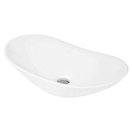 Nuie 615mm Ceramic Vessel Basin – White, photo 2