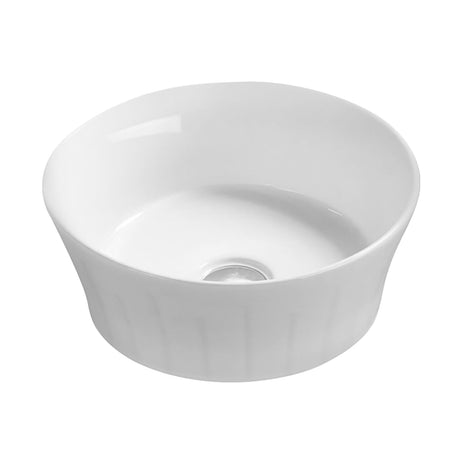 Nuie 358mm Ceramic Basin Round Vessel – White, photo 2