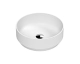 Nuie Salana 350mm Ceramic Round Vessel – Matt White, photo 2