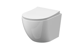 Nuie Freya Wall Hung Pan – White, photo 2